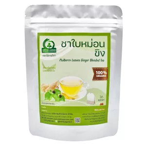 ชาใบหม่อน ขิง 36 ซองชา